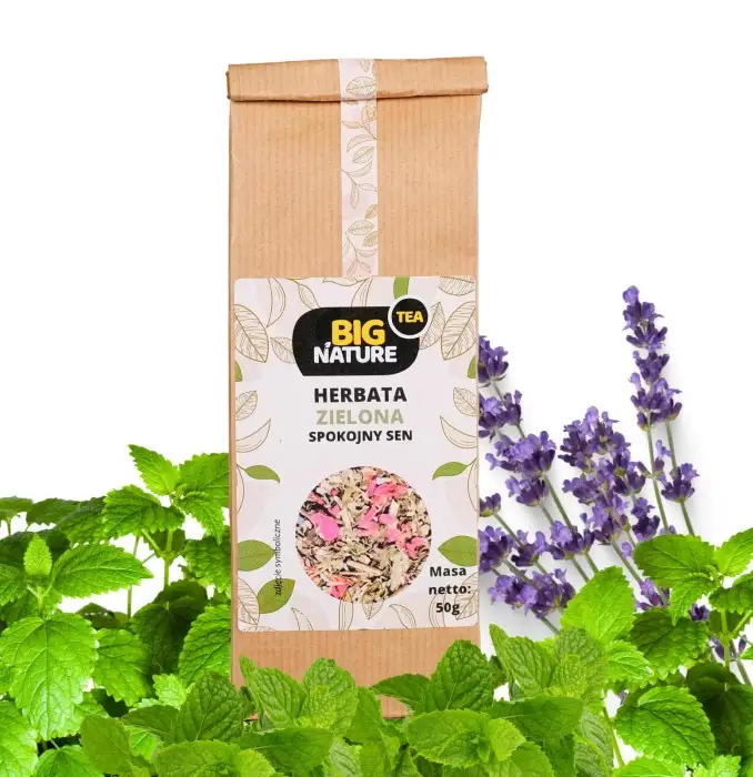 Herbata zielona SPOKOJNY SEN 50g - BIG NATURE