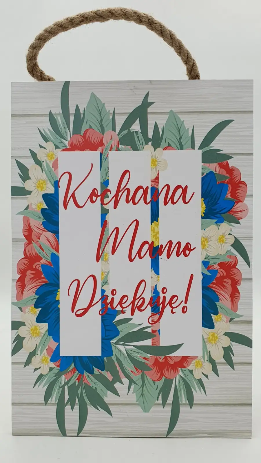 tabliczka/obraz do zawieszenia 20x30 Kochana Mamo Dziękuję