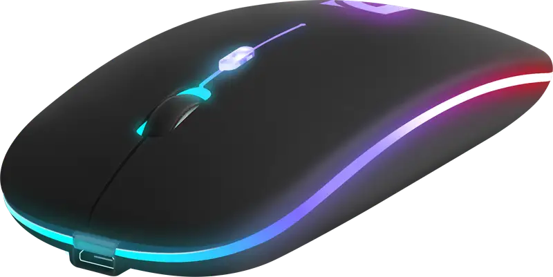 MYSZ DEFENDER TOUCH MM-997 RF+BT SILENT RGB AKU CZARNA — 3