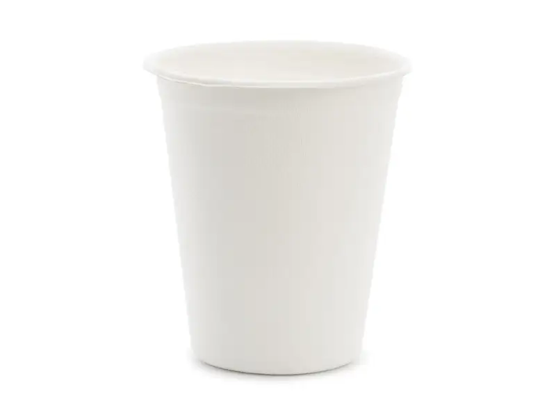 Kubeczki z trzciny cukrowej, biały, 250ml  6 szt .   KPP69-008