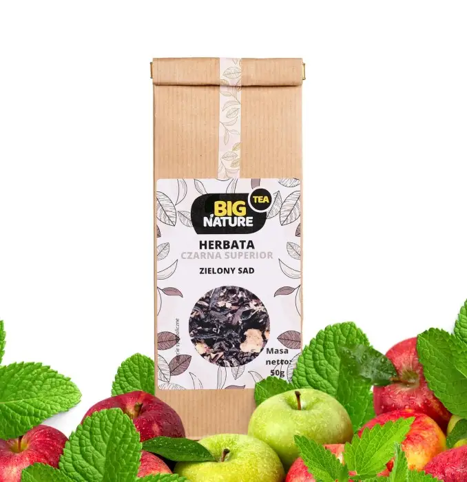 Herbata czarna SUPERIOR ZIELONY SAD 50g - BIG NATURE