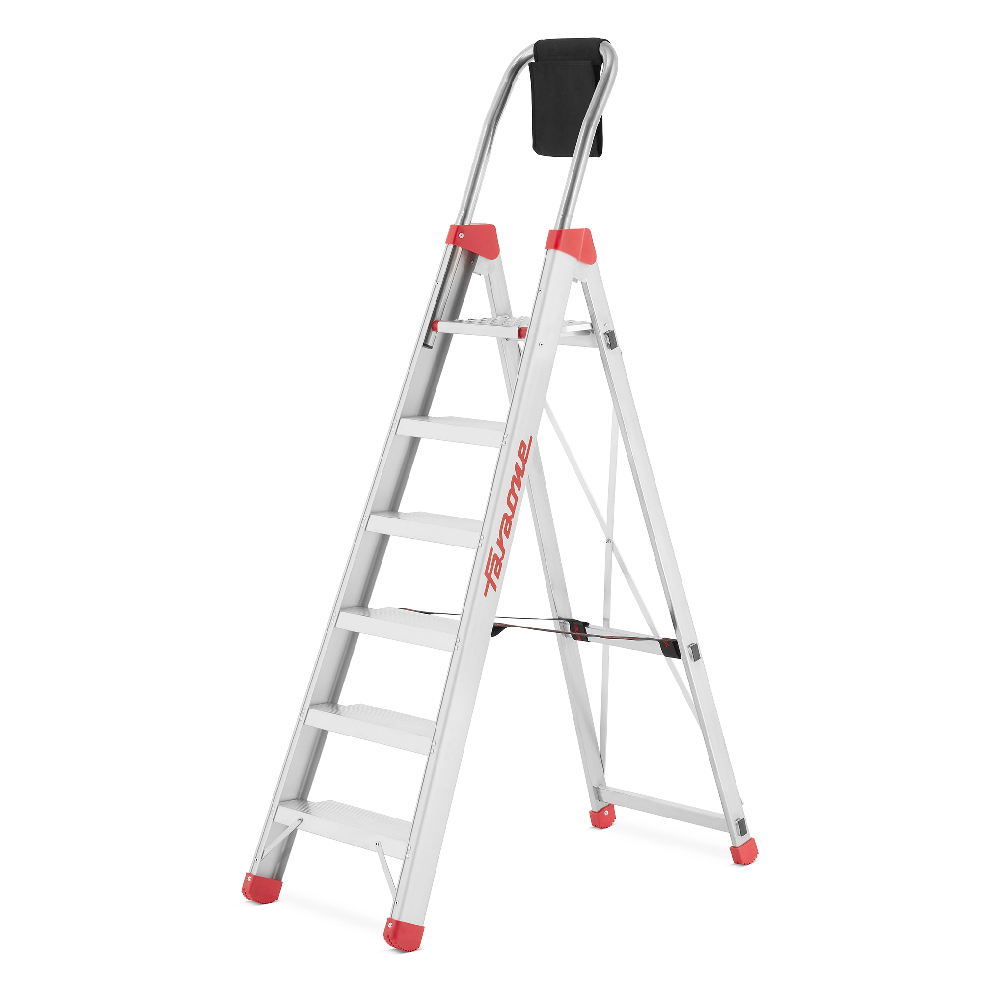 Drabina magazynowa wolnostojąca 6 stopniowa FARAONE DOMUS 6 - 3,31 m — 6
