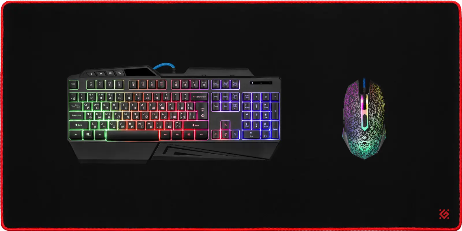 PODKŁADKA DEFENDER GAMING BLACK ULTRA XXL 900x450x3mm — 7