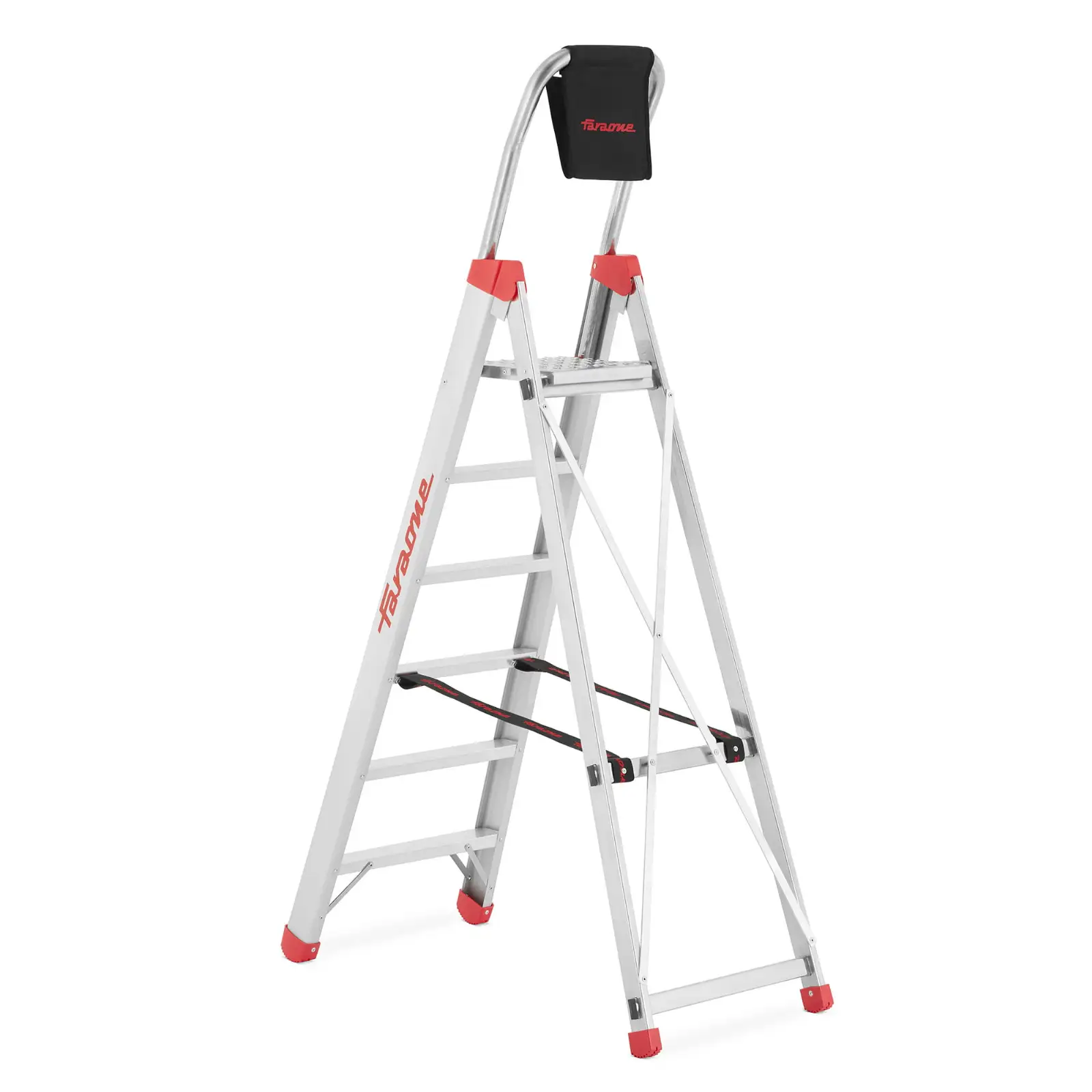 Drabina magazynowa wolnostojąca 6 stopniowa FARAONE LADY 6 - 3,13 m — 4
