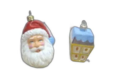 bombki - figurka 2szt. nietłukące  mix