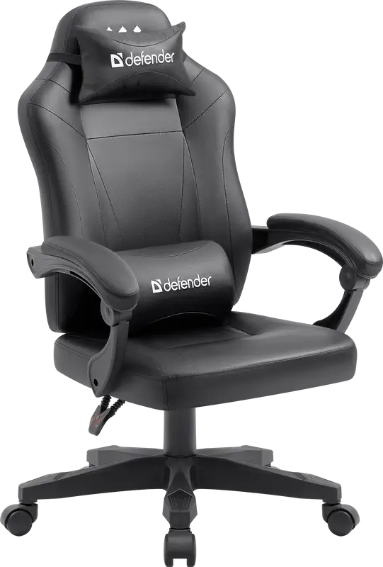 FOTEL DEFENDER MASTER CZARNY GAMING