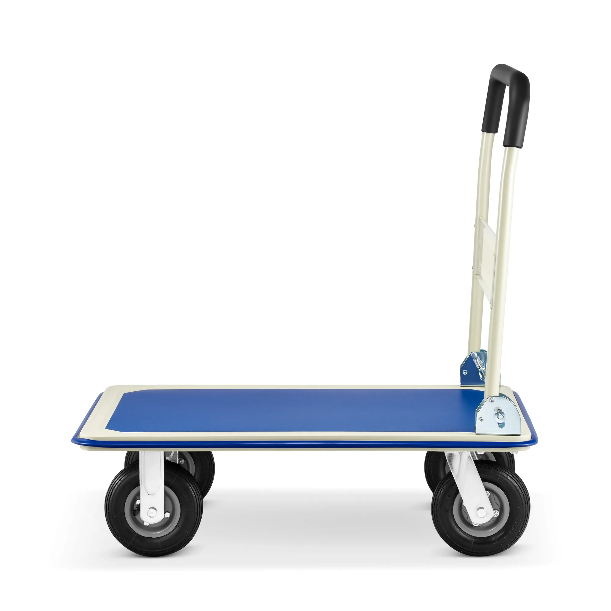 Wózek platformowy transportowy magazynowy 150 kg HIGHER koła pełne — 5