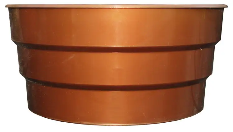 miska stroik 23cm miedź