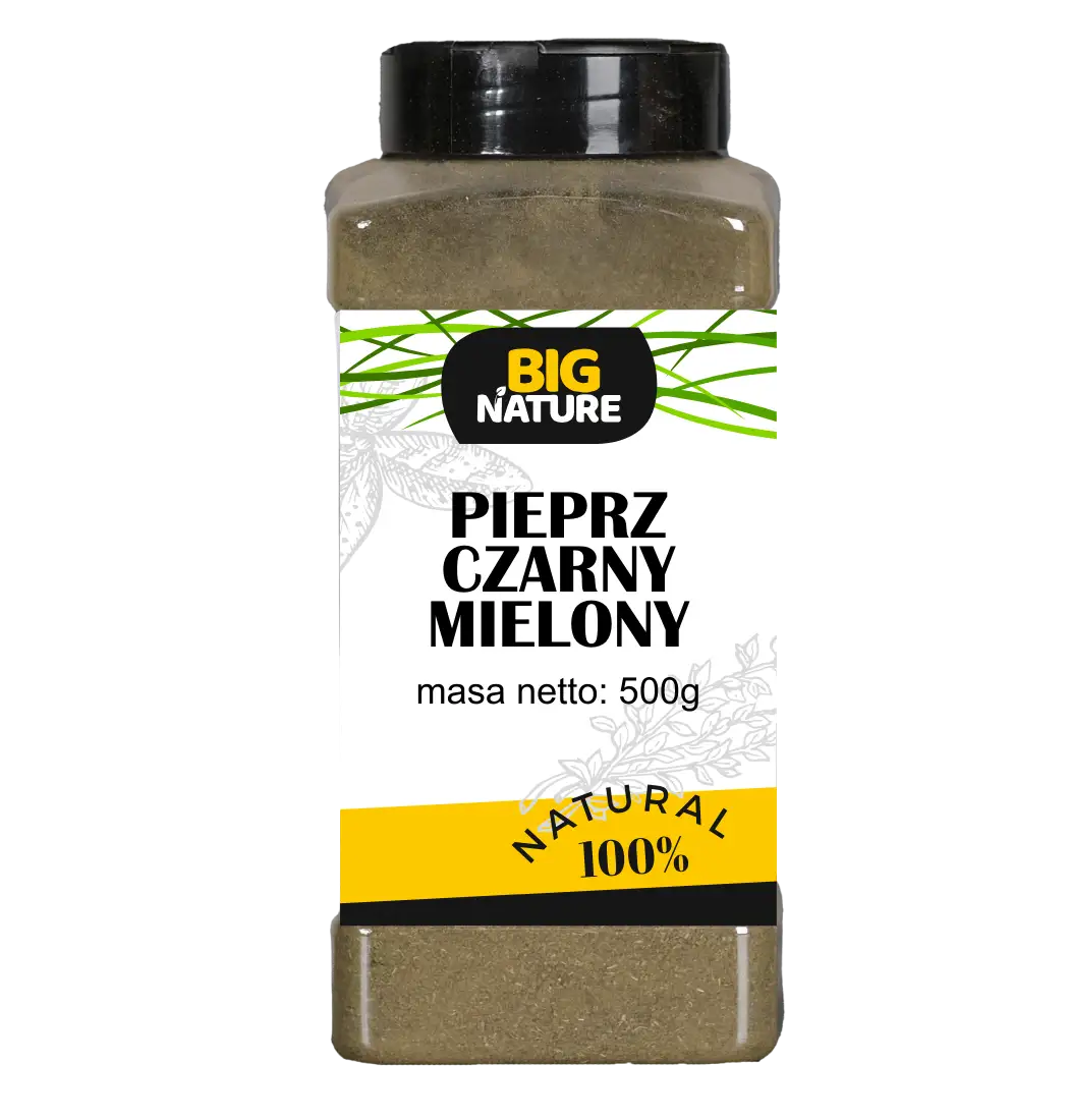 PIEPRZ CZARNY MIELONY 500G
