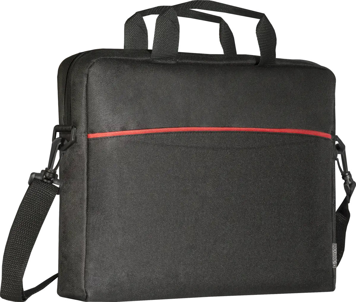 TORBA DEFENDER LITE 15.6" CZARNO-CZERWONA