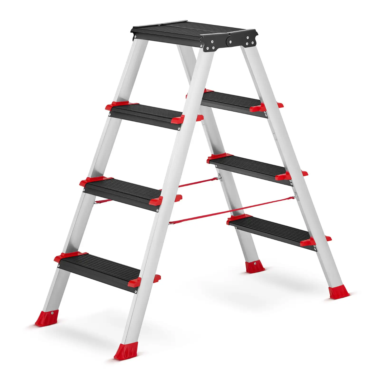 Drabina aluminiowa profesjonalna dwustronna składana HIGHER 2x4 - 3 m — 3