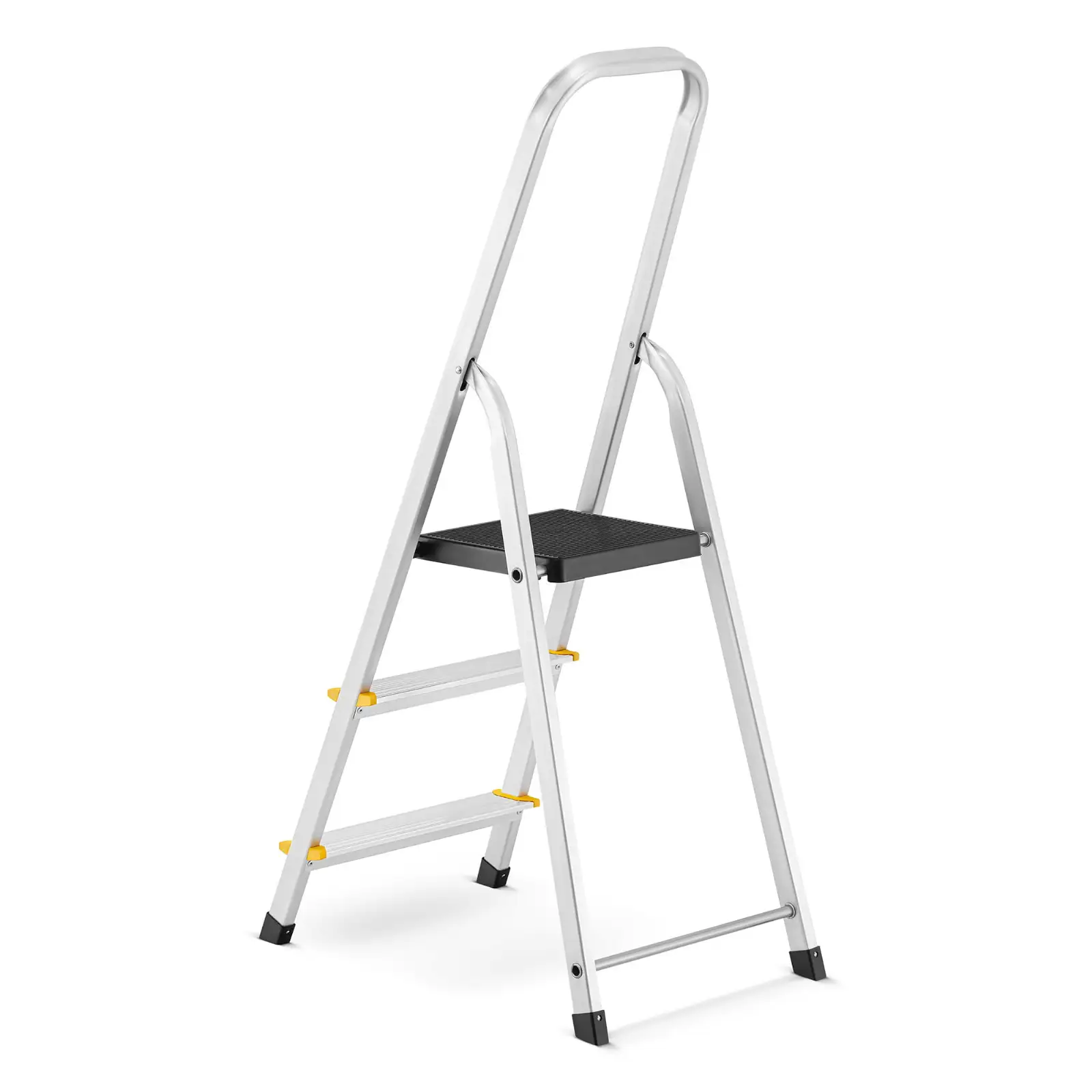 Drabina aluminiowa domowa jednostronna schodki do domu HIGHER 3 stopnie 125 kg — 9