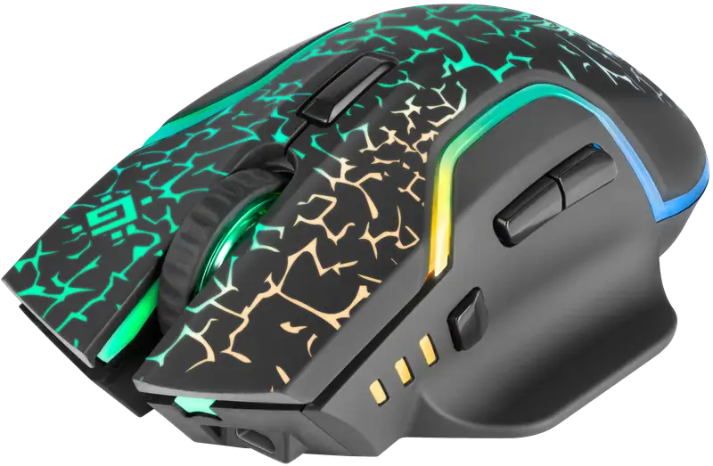 MYSZ DEFENDER GM-067 ONESHOT OPTIC RF RGB 3200dpi 7P — 2