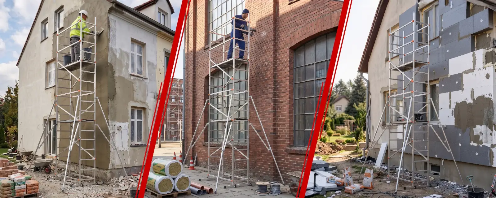 Rusztowanie aluminiowe jezdne GIERRE G-FA400FL + moduł FA600FL 5,8 m — 20