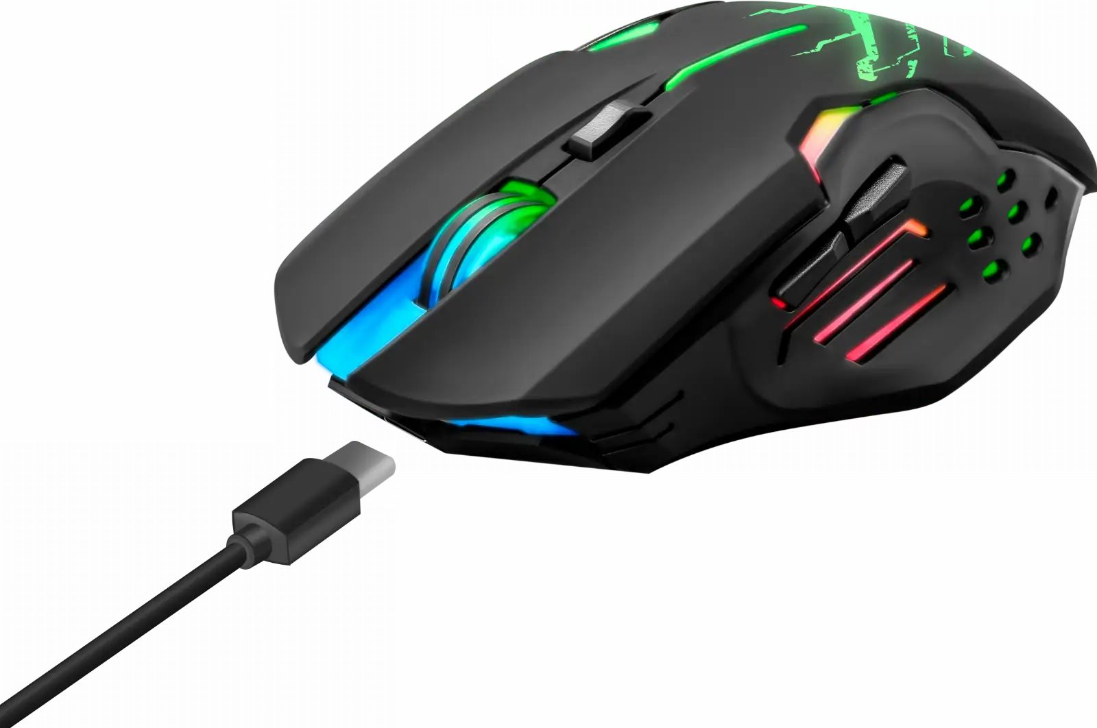 MYSZ DEFENDER GM-511 KATANA RF 3200dpi 7P CZARNA — 3