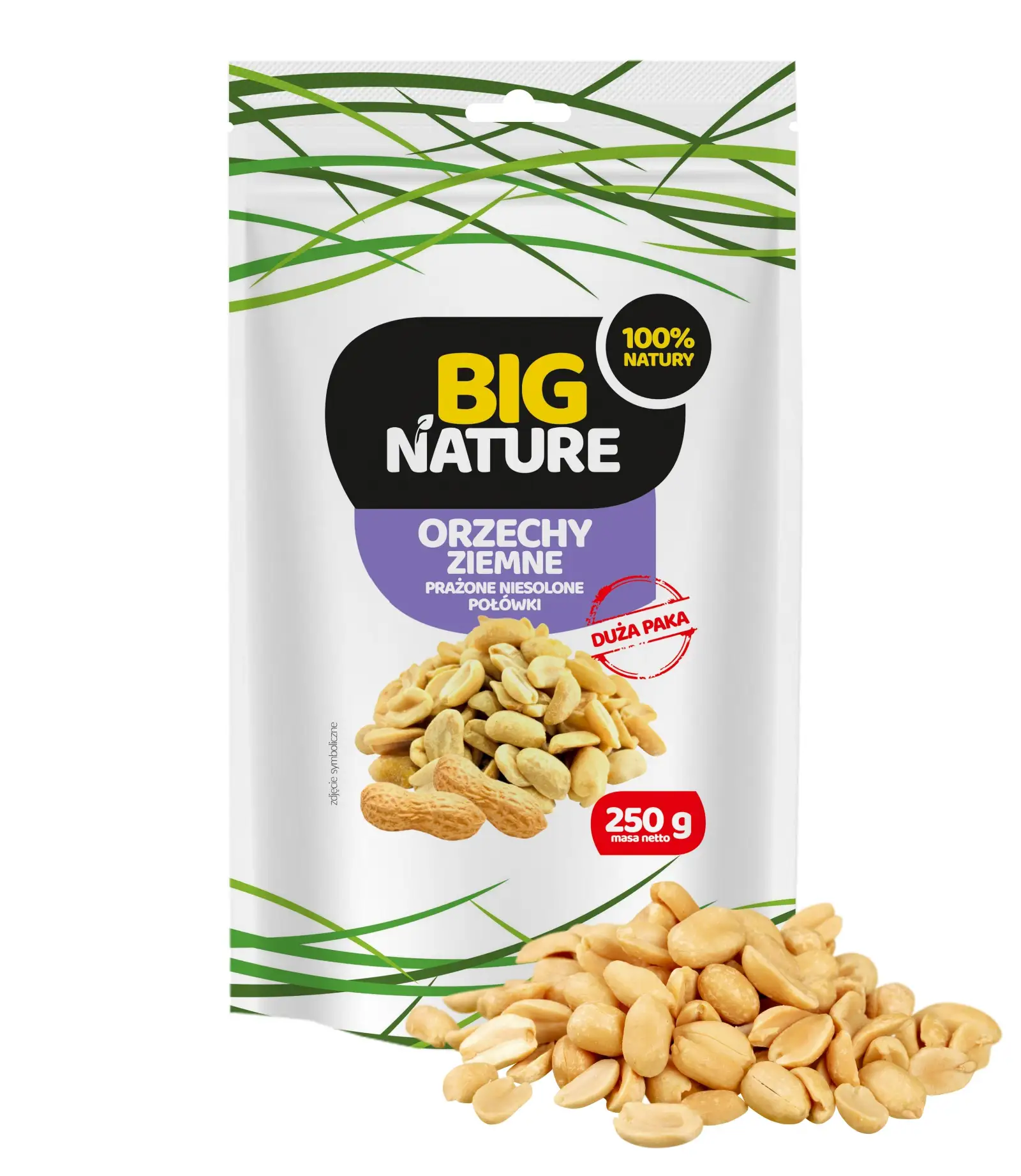 Orzechy ziemne prażone niesolone 250g