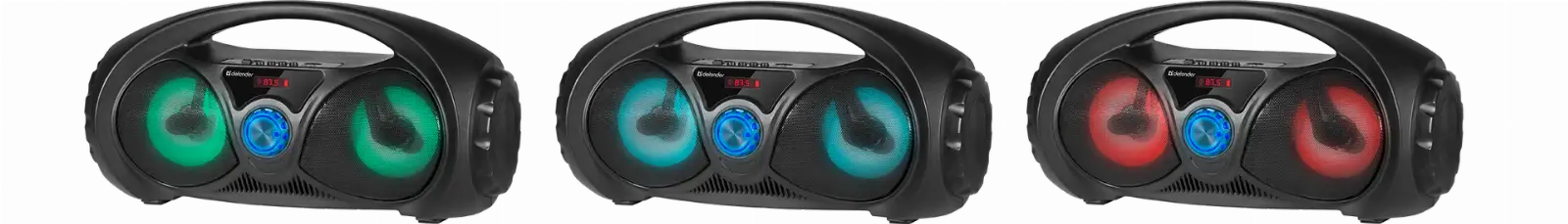 GŁOŚNIK DEFENDER BEATBOX 10 BLUETOOTH 10W BT/FM/USB/TF/AUX/Light — 4