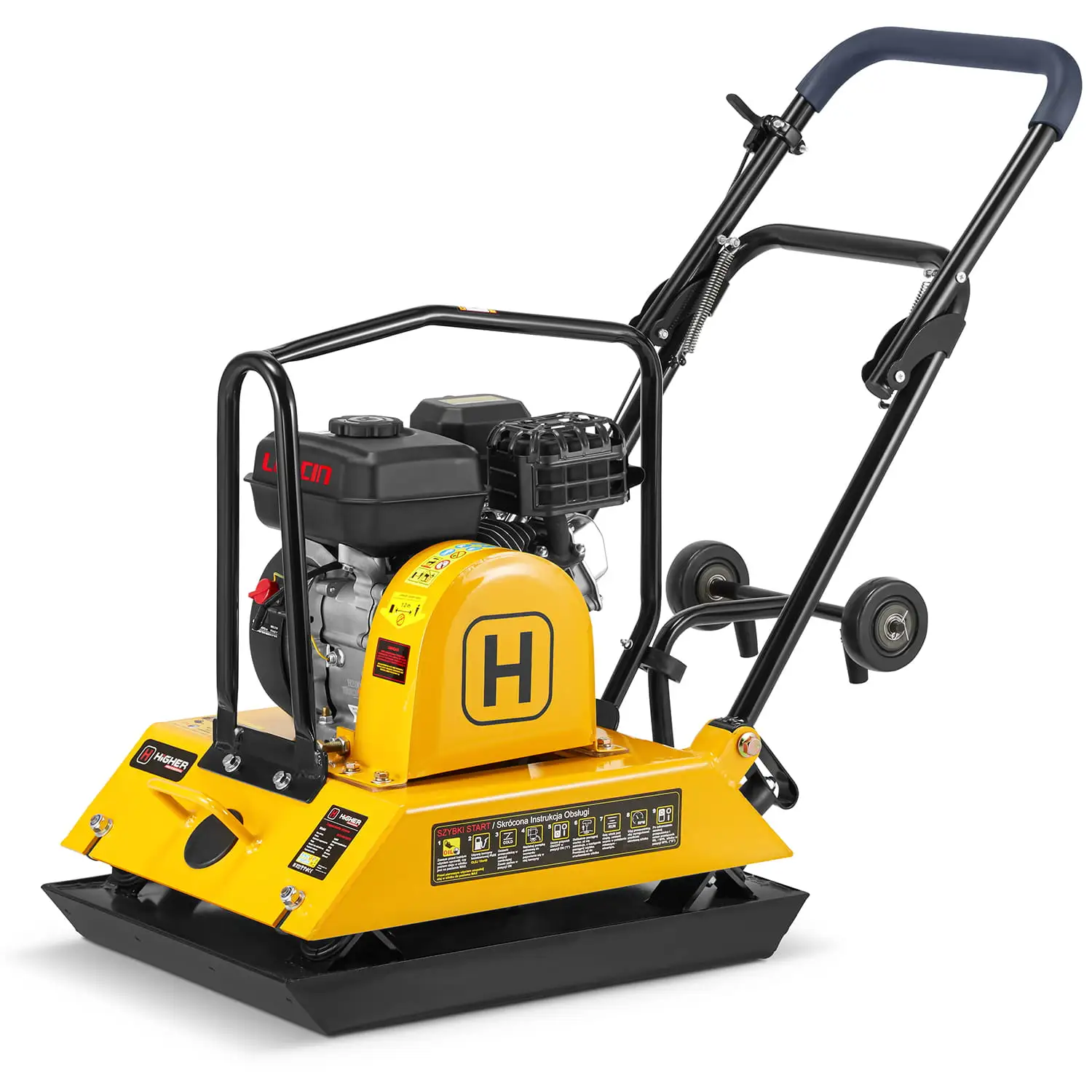 Zagęszczarka spalinowa ubijak gruntu HIGHER 100kg LONCIN 6,5KM — 4