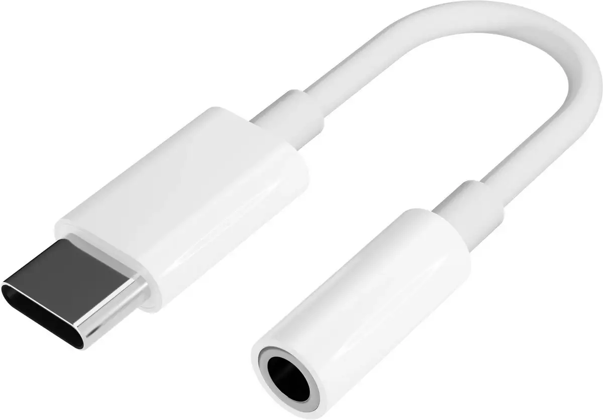 ADAPTER DEFENDER DAC JACK03-01 USB-C - miniJACK 3.5mm BIAŁY — 5