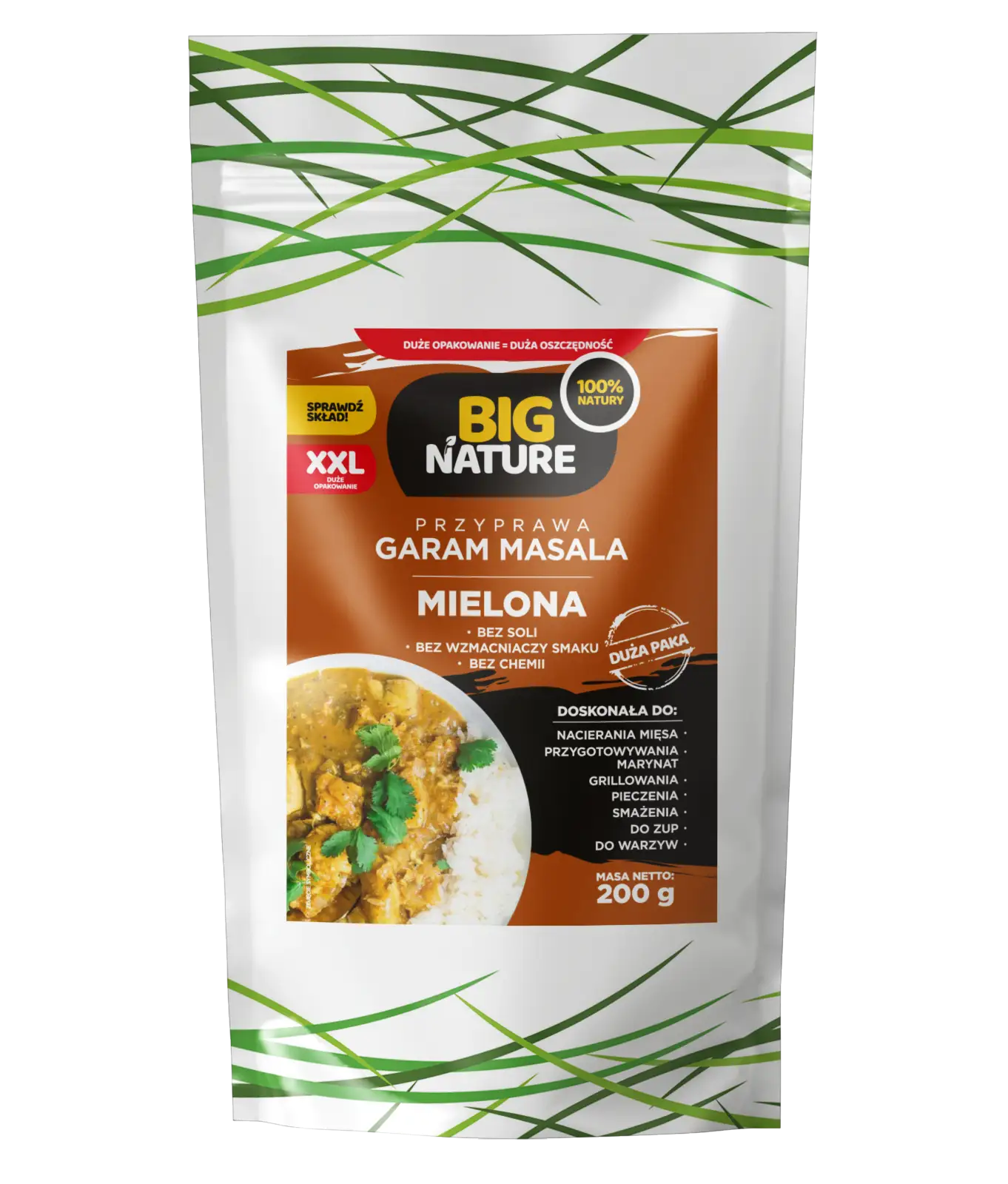 Przy. mie. Garam Masala bez soli i chemii 200g