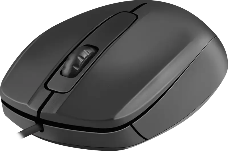 MYSZ DEFENDER ALPHA MB-507 OPTICAL 1000dpi 3P CZARNA SILENT — 2