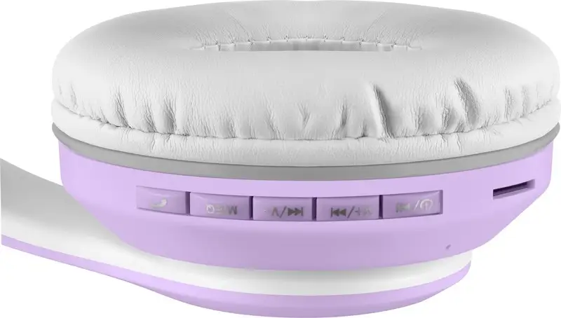 SŁUCHAWKI DEFENDER BLUETOOTH FREEMOTION B585 LED LILAC — 17