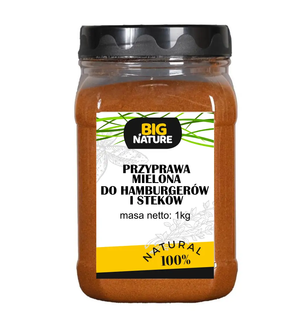 PRZYPRAWA DO HAMB. I STEKÓW bez soli i chemii 1KG