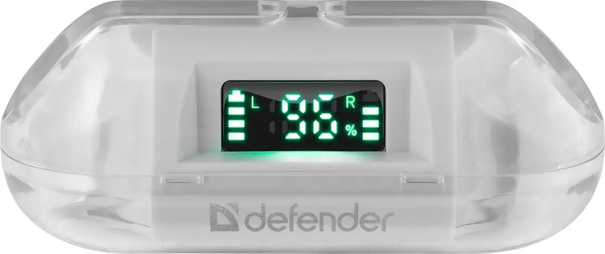 SŁUCHAWKI DEFENDER BLUETOOTH TWINS 916 BIAŁE — 3