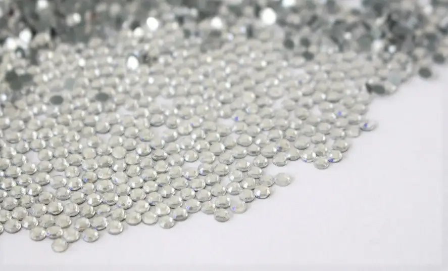 cyrkonie kryształki szlifowane rozmiar 2,7mm srebrny  | CRSS10