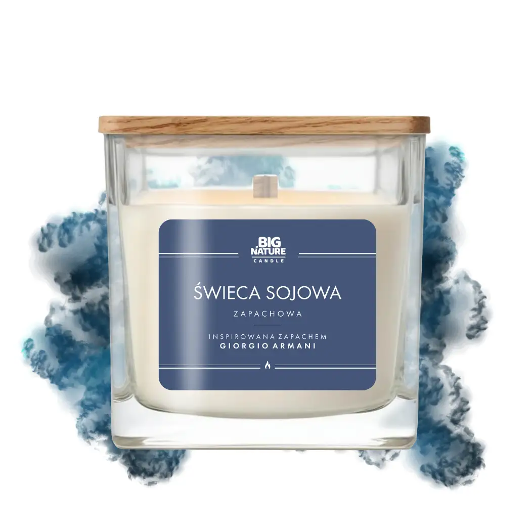 Świeca sojowa zap. insp. GIORGIO ARMANI SI 220g