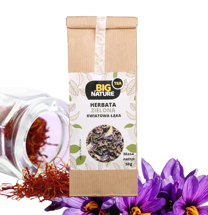 Herbata zielona OOLONG KWIATOWA ŁĄKA 50g - BIG NATURE