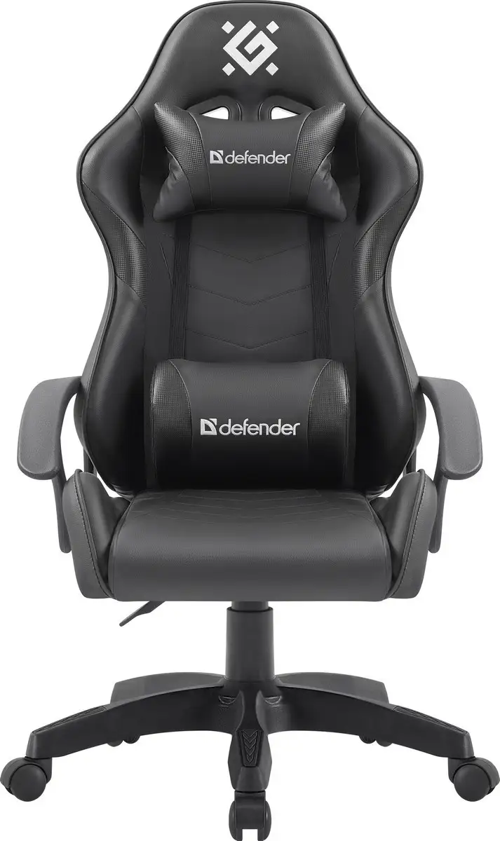 FOTEL DEFENDER ORACLE CZARNY GAMING — 12