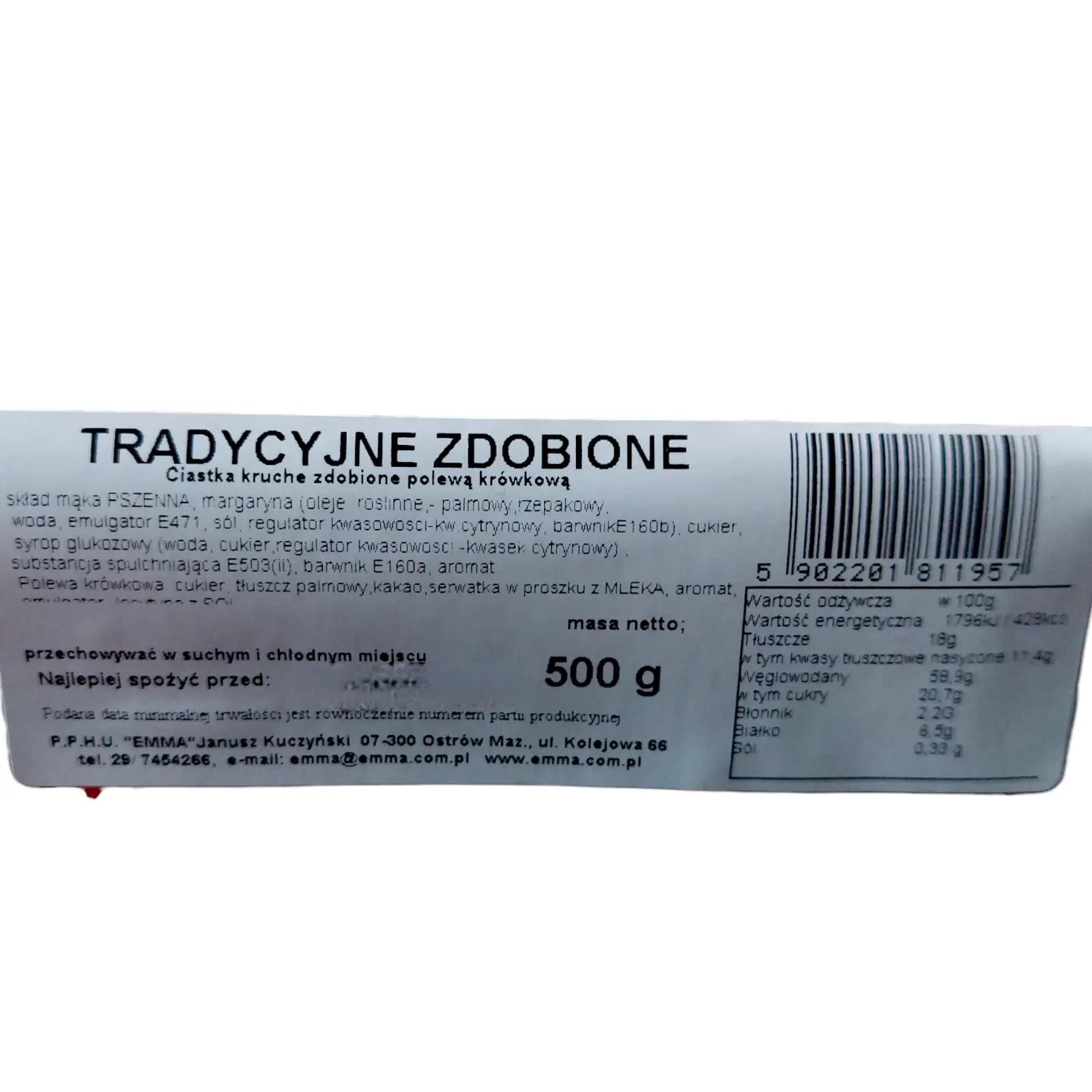 Ciastka kruche 500g Tradycyjne zdobione — 2