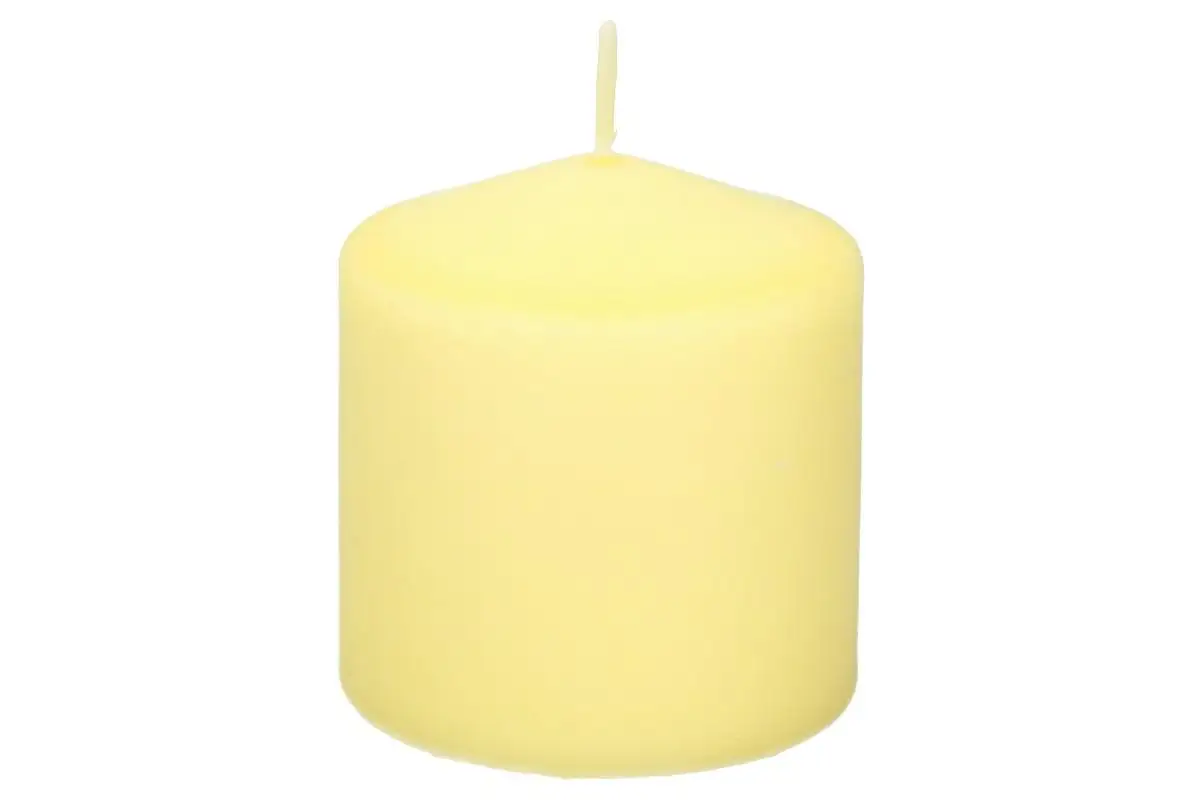 Świeca pillar żółta  210g