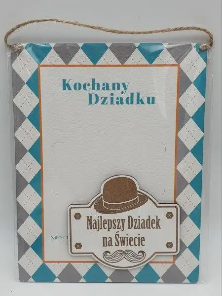 dyplom  23x18 cm Kochany Dziadku