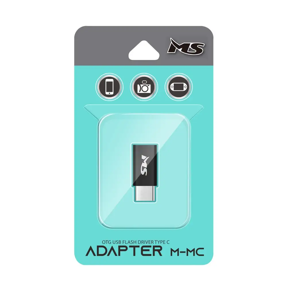 ADAPTER MS M-MC microUSB (F) - TYPE-C (M) — 6