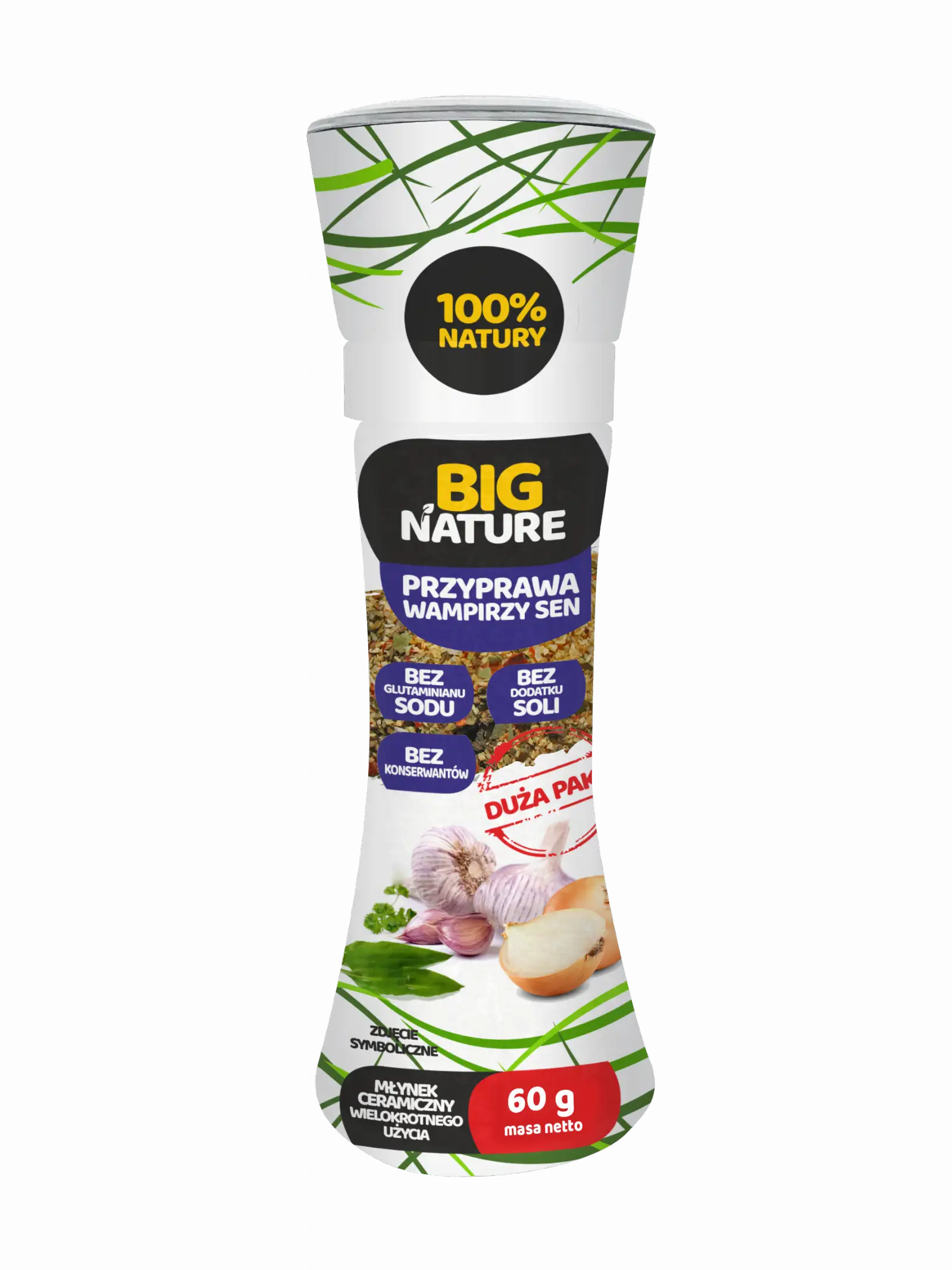 Przyprawa Wampirzy sen Młynek 60g Duża Paka - BIG NATURE — 2