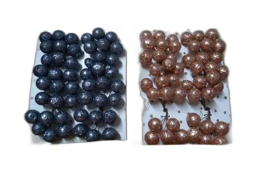 kulki na druciku 48szt. MIX 2cm | CV08989