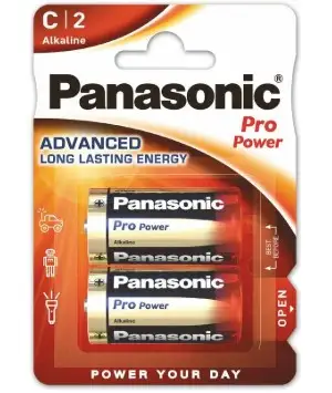 bateria 2szt  PANASONIC LR14 PRO POWER