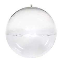 bombka akrylowa 14cm zamykana od góry 5szt. |  ABGZ-14