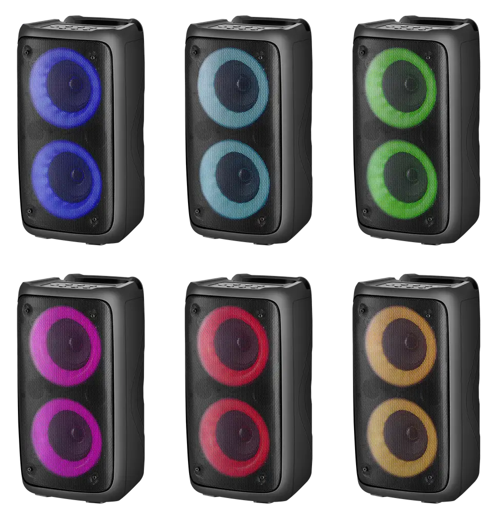GŁOŚNIK DEFENDER BOOMER 20 BLUETOOTH 20W LIGHT/BT/FM/USB/AUX/MIC — 2
