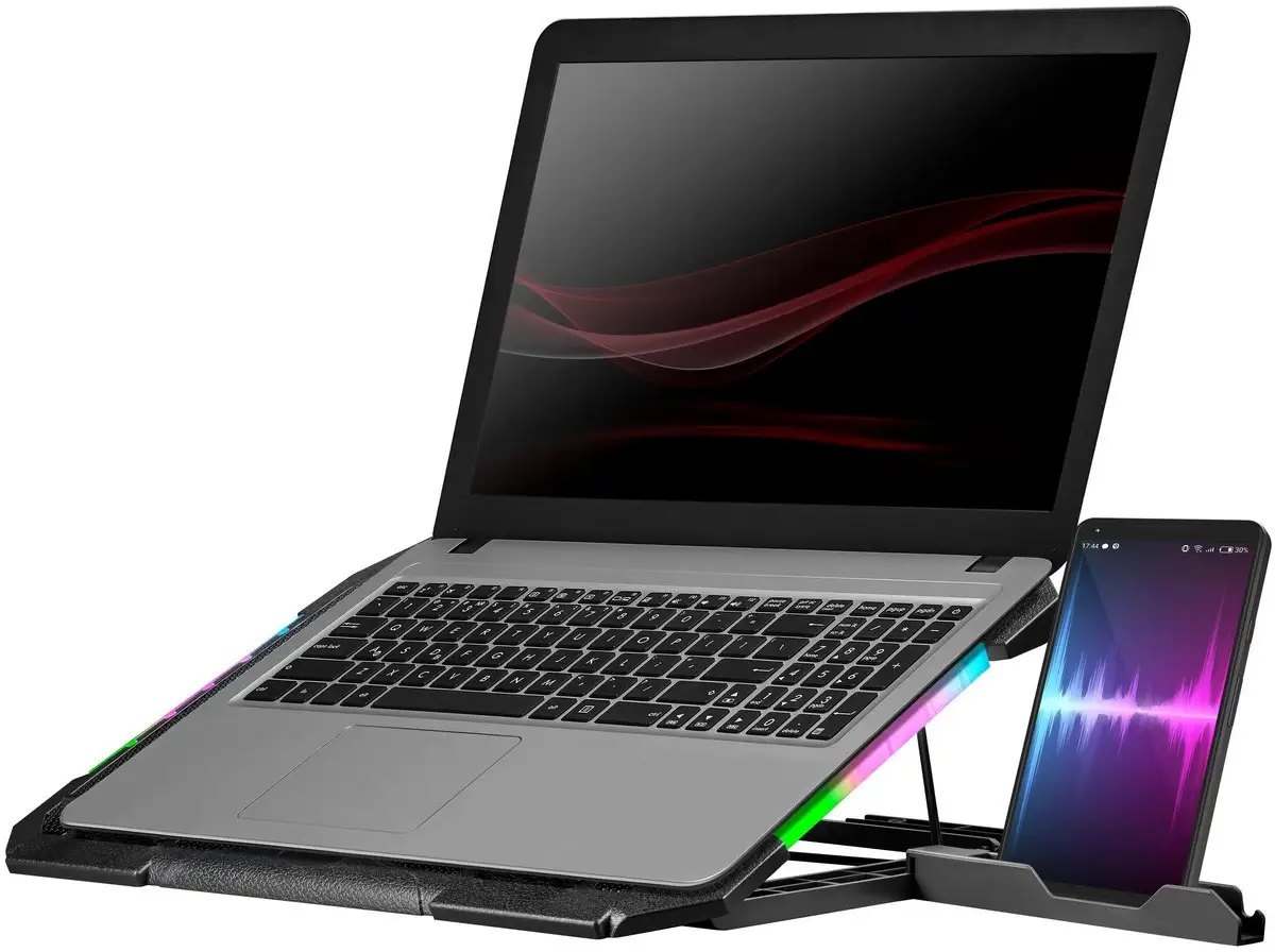 PODSTAWKA DEFENDER POD LAPTOPA NS-502 15.6"-17" 2W 2xUSB — 2