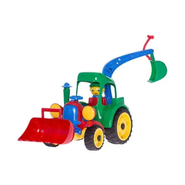 traktor koparka duża do piasku