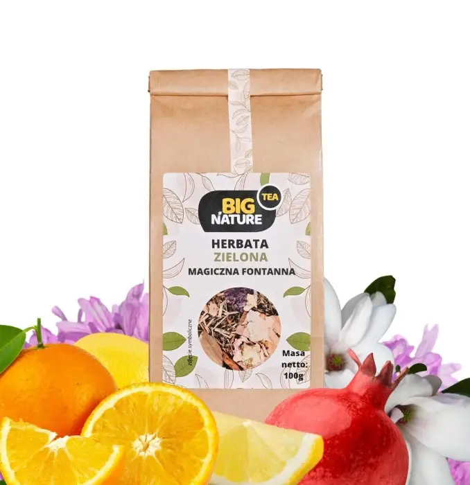 Herbata zielona MAGICZNA FONTANNA 100g - BIG NATURE