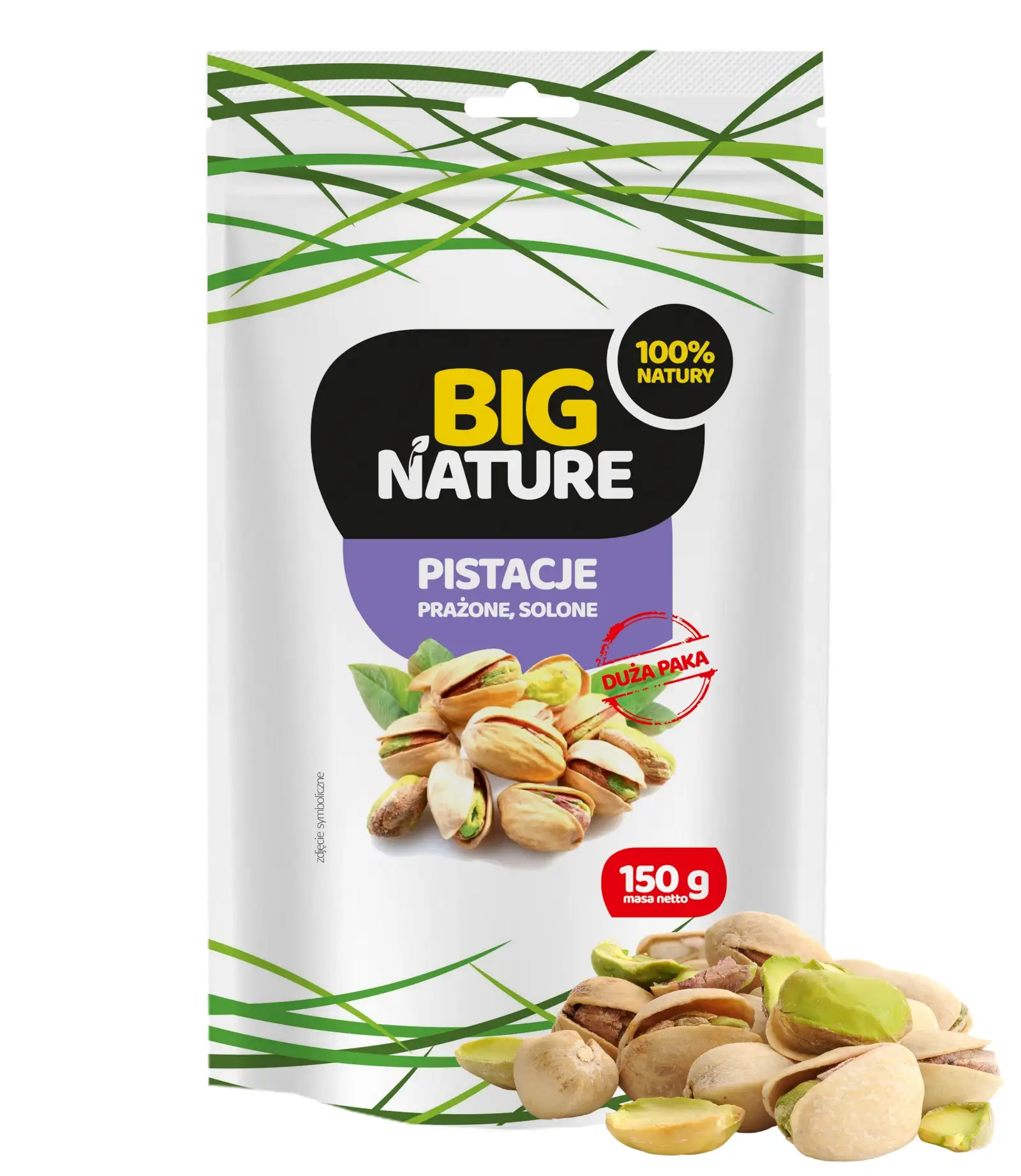 Pistacje prażone solone 150g