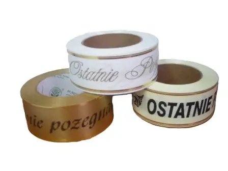wstążka ostatnie pożegnanie  5/50