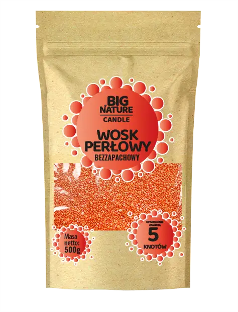 Wosk Perłowy Koralowy 500g