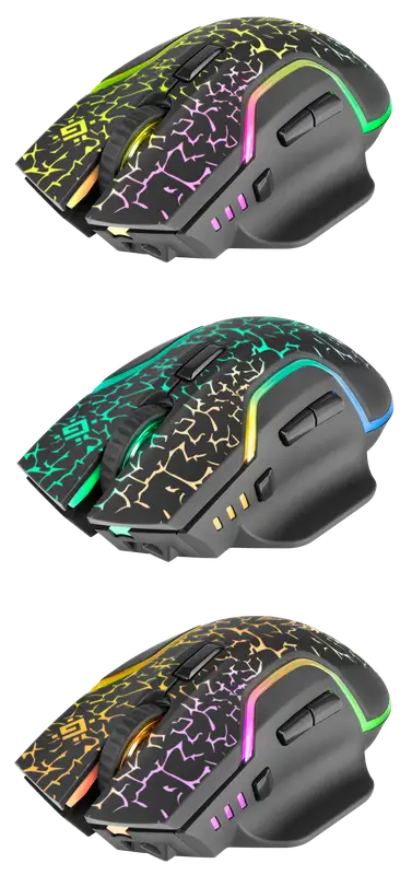 MYSZ DEFENDER GM-067 ONESHOT OPTIC RF RGB 3200dpi 7P — 7