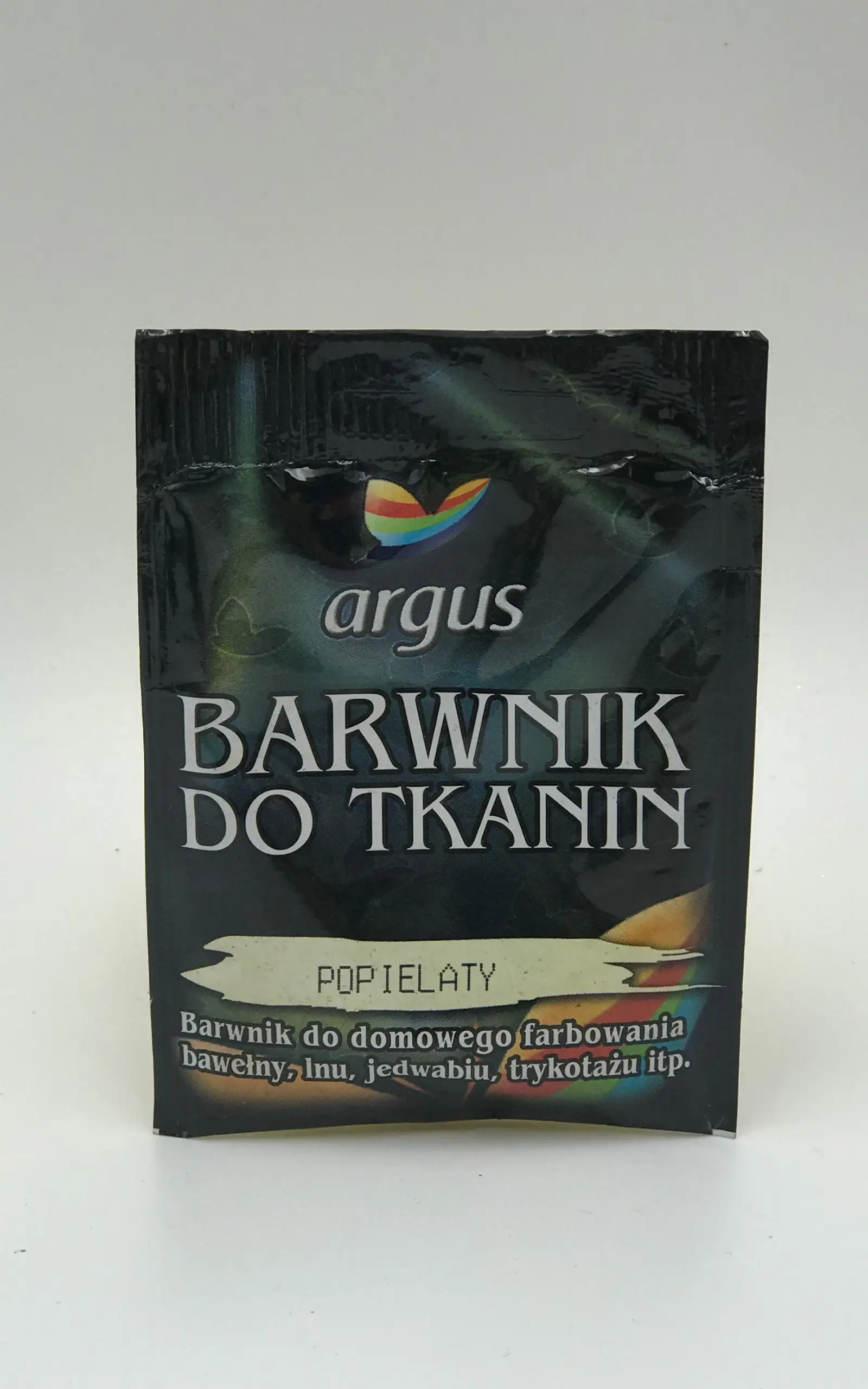 barwnik do tkanin bez gotowania  popielaty 15g