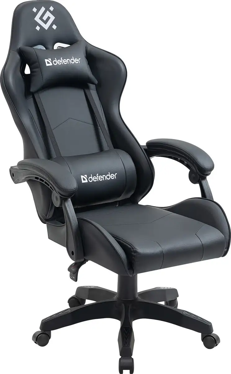 FOTEL DEFENDER DAYTO CZARNY GAMING — 3
